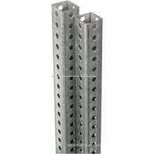 Square Perforated Sign Post